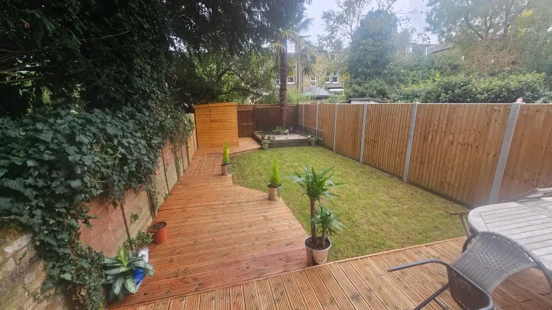 After: Garden Decking & Landscaping Transformation