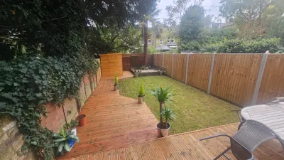 After: Garden Decking & Landscaping Transformation