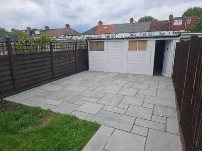 After: Patio Restoration, Pressure Washing & Garden Tidy