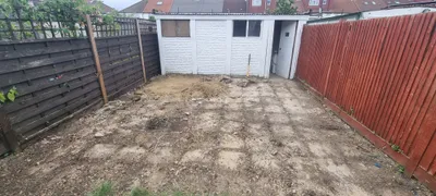 Before: Patio Restoration, Pressure Washing & Garden Tidy