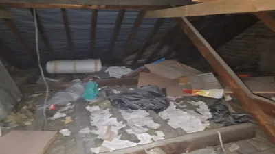 Before: Loft Clearance & Insulation Upgrade