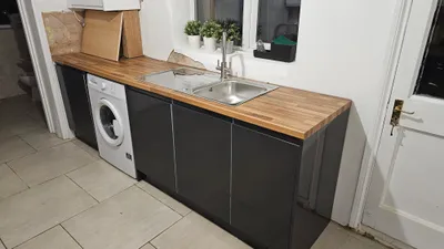 After: Full Kitchen Renovation with Structural Repairs